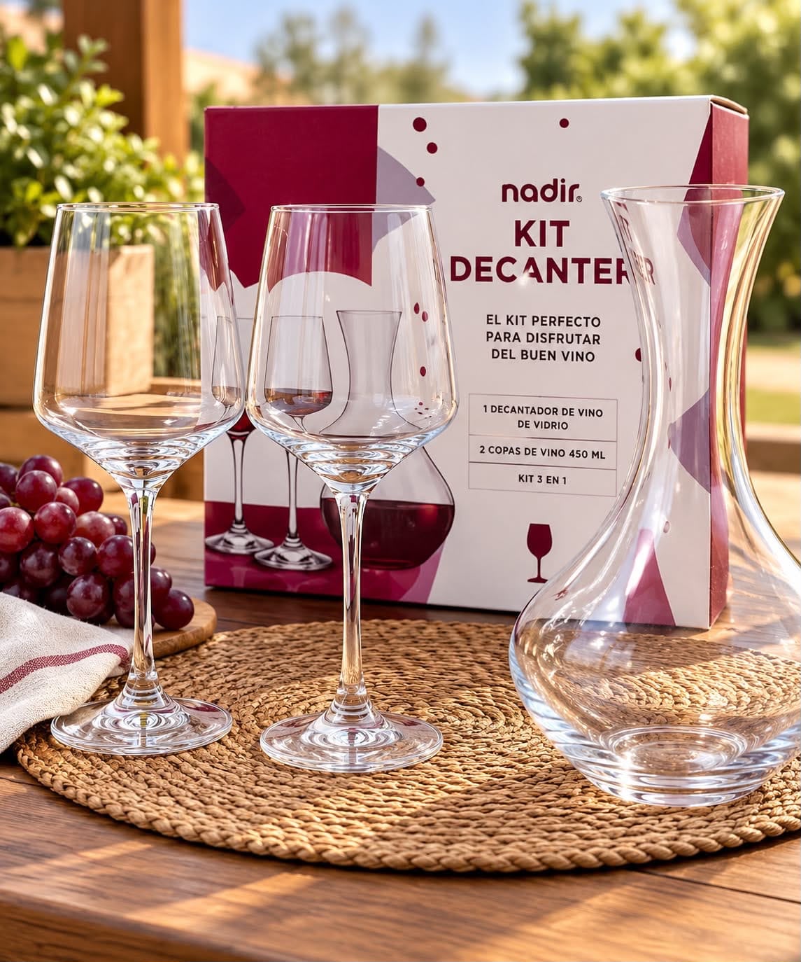 Kit decanter 🍷