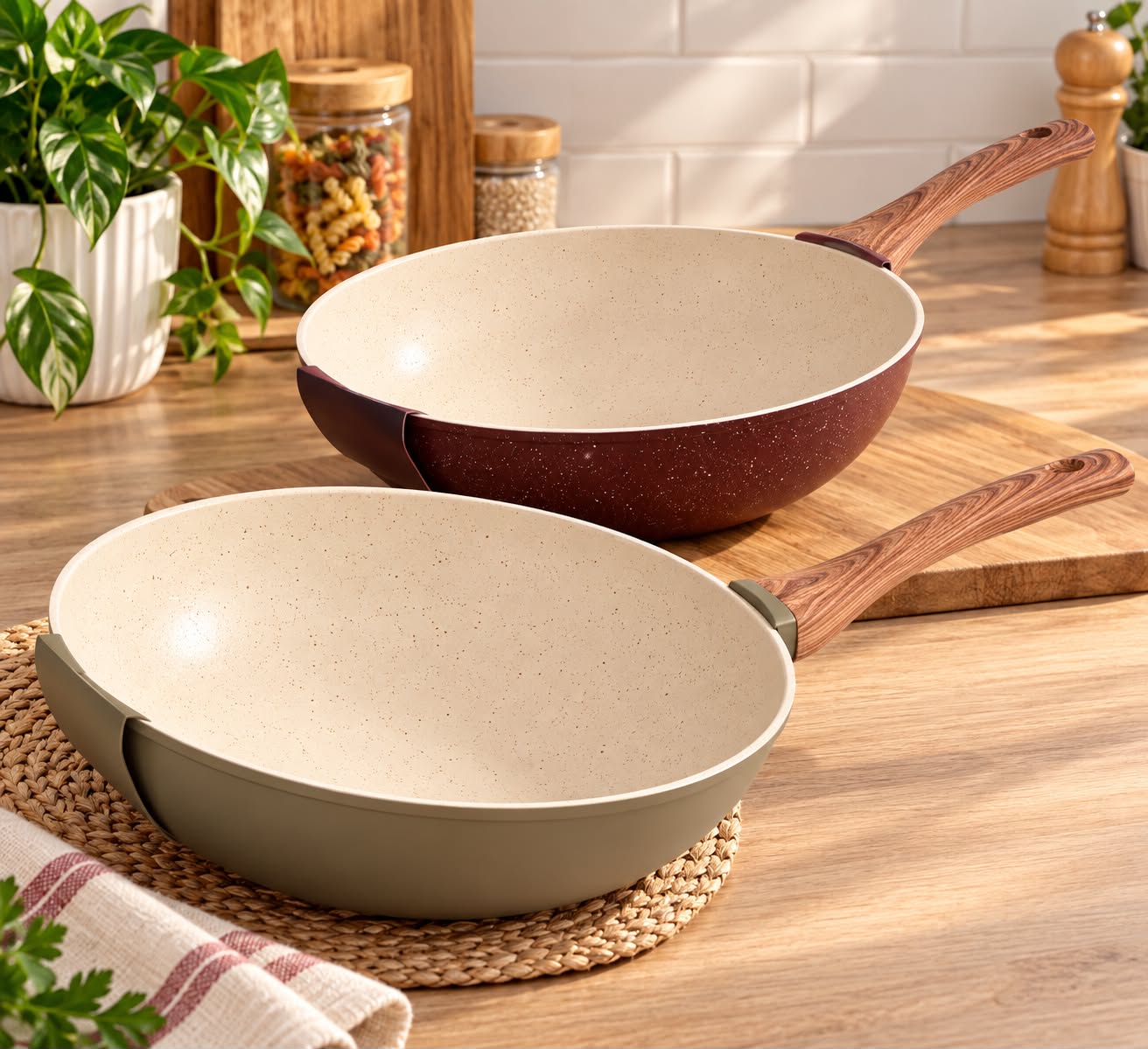 🍳 Wok 28 cm -Jovifel