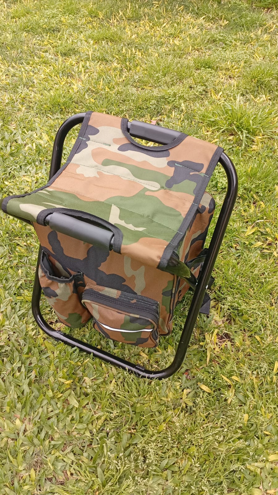 BANQUETA PLEGABLE CAMPING MOCHILA
